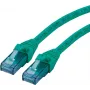 ROLINE - Patch-Kabel - RJ-45 (M) auf RJ-45 (M) - 2 m - UTP - CAT 6a - Halogenfrei, geformt, verseilt - Grün (21.15.2732)