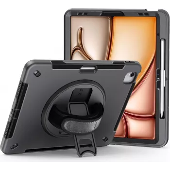 JT Berlin Rugged Kickstand & Handstrap Hülle | Apple iPad Air 13 2025 & 2024 Pro 12.9 (30014)