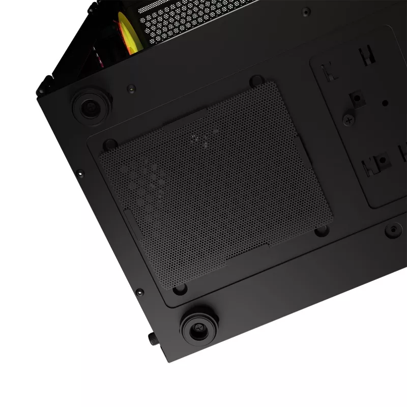 LOGIC CONCEPT Portos ARGB ATX Mid-Tower-Gehäuse, schwarz