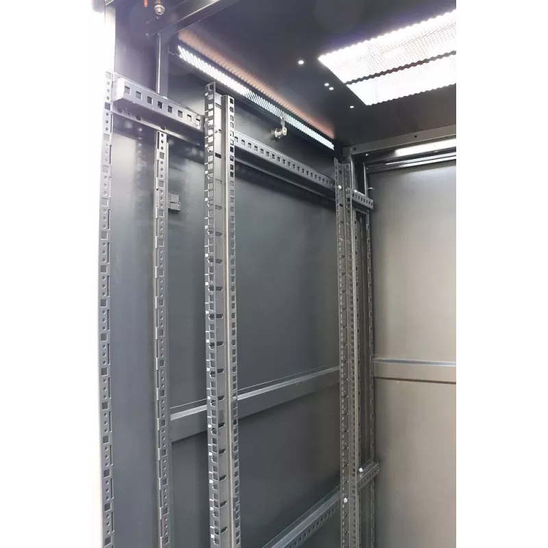 Freistehender Schrank Extralink Rackmount-Schrank 42U 600x1000 Schwarz