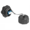 DeLOCK Glasfaserstecker LC Duplex Singlemode IP68 wasserdicht