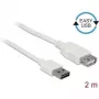 USB-Kabel DeLOCK 85200 USB 2.0 2 m Weiß