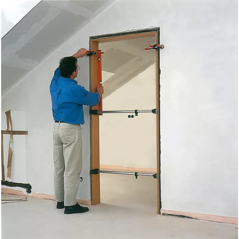 Türrahmen-Montagestütze Bessey TMS höhenverstellbar aus robustem Stahl