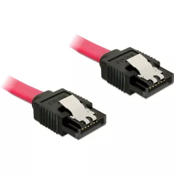 SATA-Kabel DeLOCK 82674 0,1 m Rot