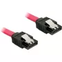SATA-Kabel DeLOCK 82674 0,1 m Rot