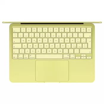 Apple MacBook Neo A18 Pro Chip mit 6-Kern CPU und 5-Kern GPU, 8 GB, 256 GB SSD - Citrus