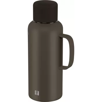 Thermobecher ZWILLING THERMO PLUS 1,2 l, braun — isolierter Trinkbehälter