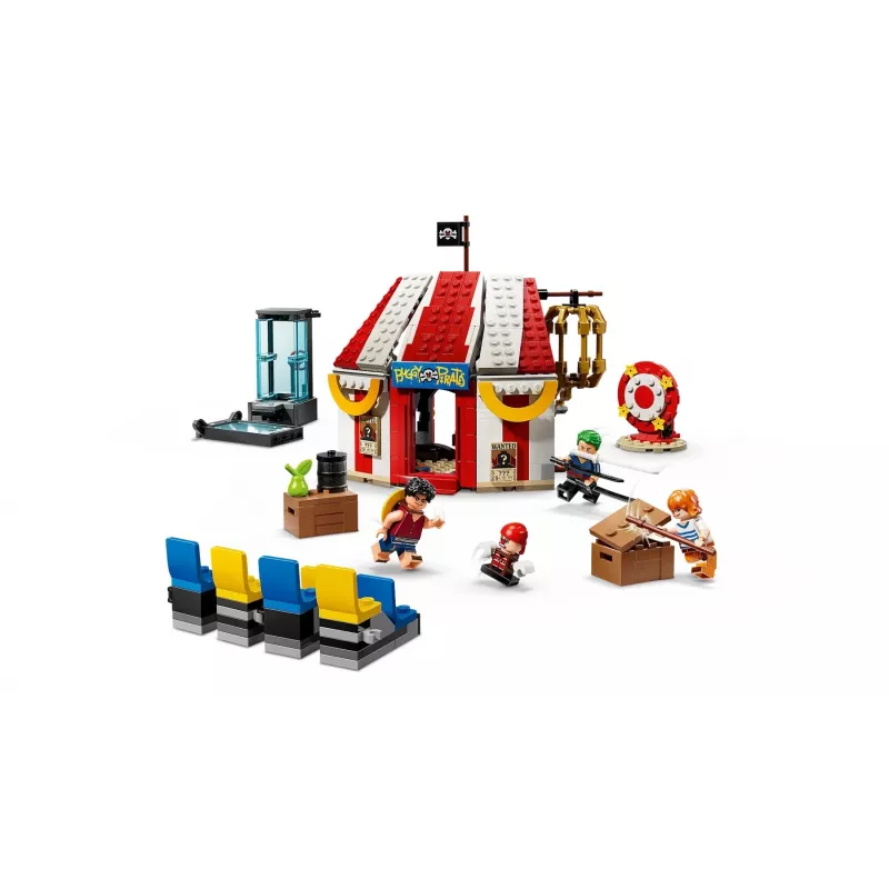 LEGO Bricks Spielset Buggy der Clown Zirkuszelt 75637 — 573 Teile, 4 Minifiguren, Alter 8+