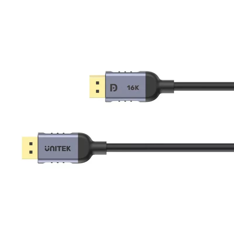 UNITEK C1626GY01-1M DisplayPort 2.1 Schwarz