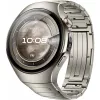 Smartwatch HUAWEI WATCH 5, 1,5 Zoll AMOLED, 466×466, 46 mm Titangehäuse, Wi‑Fi, GPS, Silber
