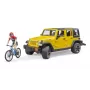 Jeep-Spielzeug BRUDER 02543 für Mountainbike- und Radfahrer-Thema, ABS, mehrfarbig, ab 4 Jahren