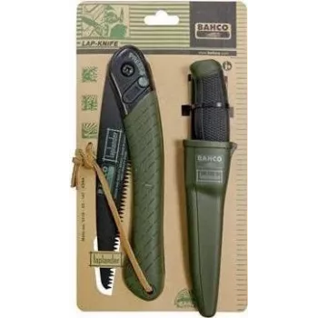 Handmesser BAHCO LAP-KNIFE, kompaktes Klapp-Universalmesser, Modell LAP-KNIFE