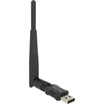 DeLock USB2.0 Dual Band WLAN ac/a/b/g/n Stick - Netzwerkadapter - USB2.0 - 802,11b, 802,11a, 802,11g, 802,11n, 802,11ac - Schwarz (12462)