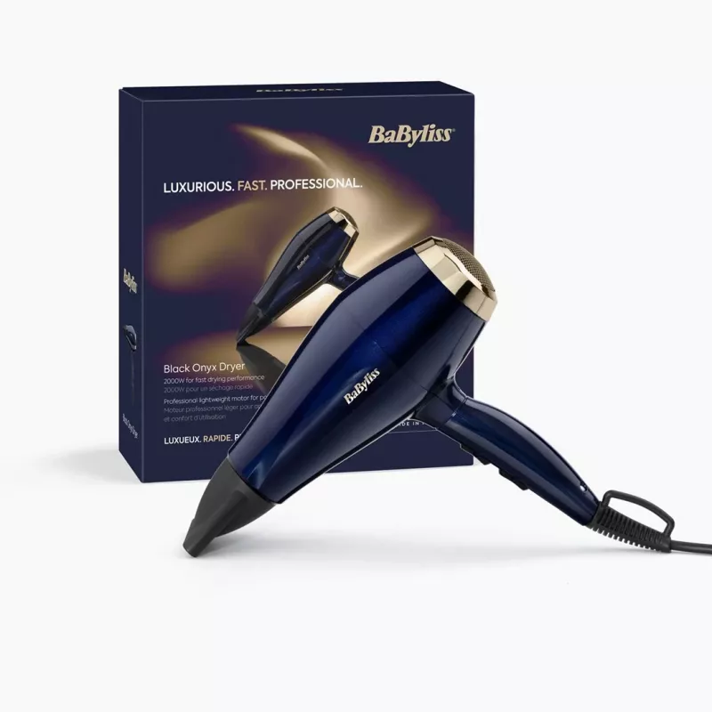 Haartrockner BaByliss 5911E 2000 W Schwarz Gold