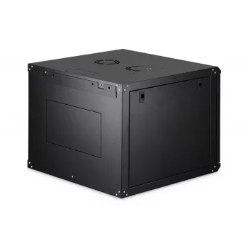 Wandmontage-Netzwerkschrank DIGITUS Dynamic-N 9HE 19 Zoll 600x600 mm, IP20, Schlüsselschloss, unmontiert
