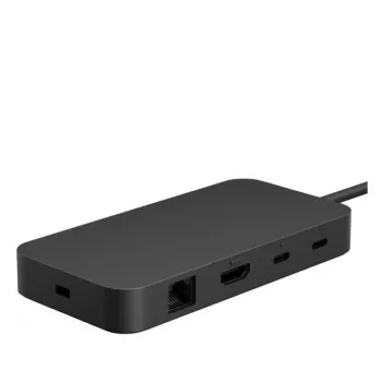Microsoft Surface USB4 Dock kabelgebunden Schwarz USB4-Konnektivität 1000 Mbit/s