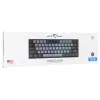 Mechanische Gaming-Tastatur White Shark Wakizashi GK-002721V2 — grau-schwarzer Rahmen, US-Layout, blaue Schalter