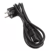 Netzkabel Kolink KKTP01 — 1,8 m, CEE7/7 auf C13-Kupplung, 250 V 10 A