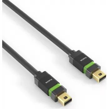 PureLink Ultimate Series ULS2200 - DisplayPort-Kabel - Mini DisplayPort (M) Locking auf Mini DisplayPort (M) Locking - DisplayPort 1.2 - 1 m - Rund, unterstützt 4K 60 Hz