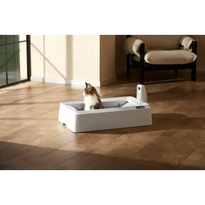 Selbstreinigende Katzentoilette PETKIT T7-EU, weiß