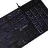 Kabelgebundene USB-Tastatur SBOX K-22 US Schwarz — US-Layout, schwarz, kabelgebundene USB-Verbindung