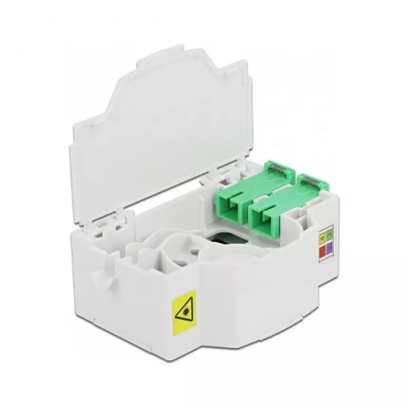 Netzwerkanschlussdose DeLOCK 86543 Weiß