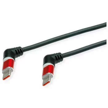 ROLINE USB2.0 Kabel 360°-drehb. C-C ST/ST 1m - Kabel - Digital/Daten (11.02.8347)