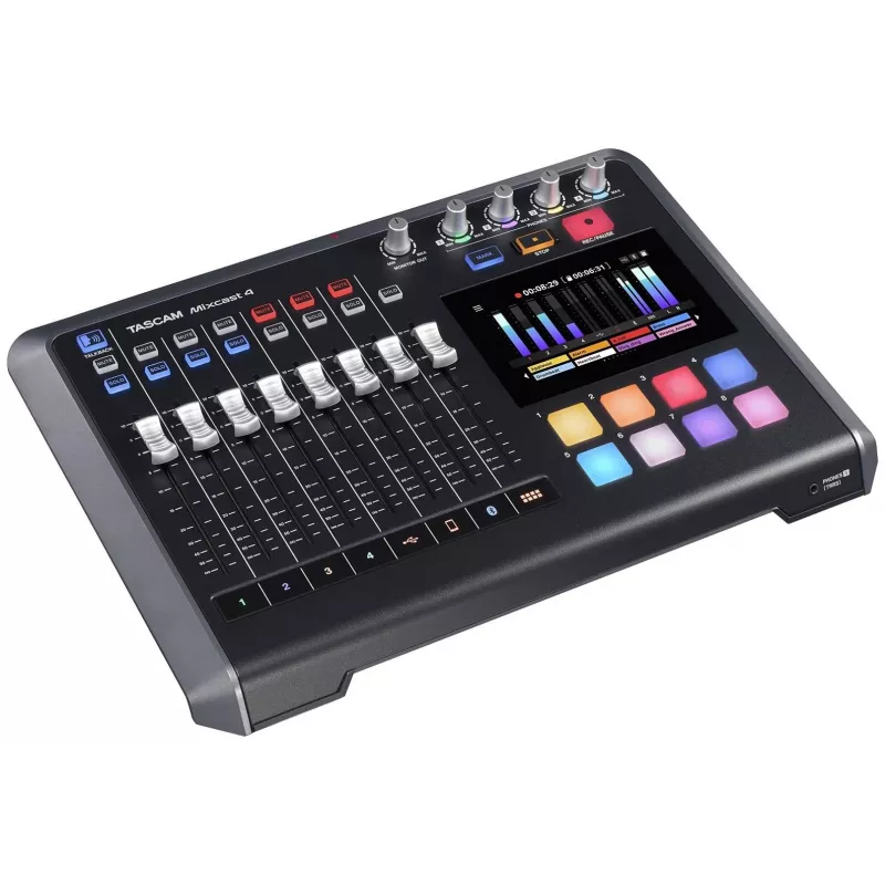 Tascam Mixcast 4 – Mixer für Podcast-Aufnahmen