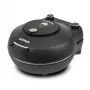 Pizzaofen G3FERRARI Pummarola — elektrischer Tischbackofen, 1200 W, max. Ø 28–31 cm, Steinbackfläche, schwarz/silber
