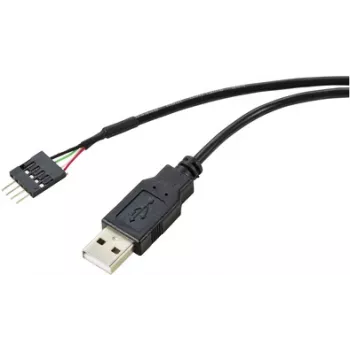 Renkforce RF-5719750 USB-Kabel Schwarz
