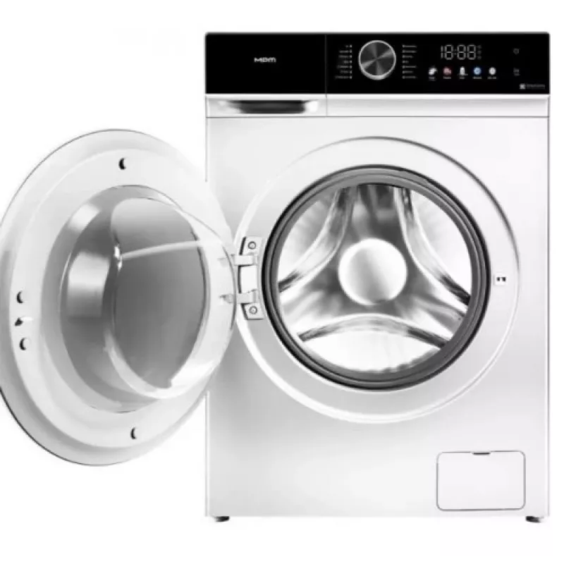 Waschmaschine MPM MPM-5112-PT-44, Frontlader, 10 kg, 1200 U/min, Energieklasse A, weiß, freistehend