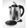 Elektrischer Wasserkocher Adler AD1223 — 1,7 l, 2000 W, Edelstahl mit schwarzen Akzenten