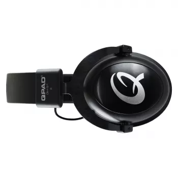 Headset QPAD QH-91 kabelgebunden, Kopfbügel, ohrumschließend, 15–25000 Hz, 2 m Kabel, schwarz