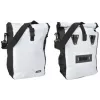 Fahrradgepäckträgertasche FISCHER 86264 – langlebig weiß/schwarz, für die Gepäckträgermontage