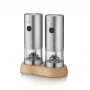 Caso Salz- und Pfeffermühle | SpiceDuo | Elektrisch | Gehäusematerial Edelstahl | Lithium