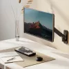 Wandmonitorhalterung MACLEAN MC-458, Gasdruckfeder höhenverstellbar, Einzelbildschirm, VESA 75x75–100x100, bis 7 kg, Neigung -45°–90°, max. Ausladung 35,5 cm