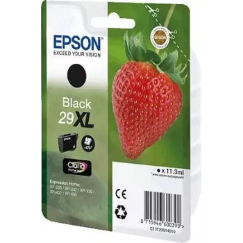 Epson Strawberry 29XL K Tintenpatrone 1 Stück(e) Original Hohe (XL) Reichweite Schwarz