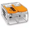 WAGO 221-612 - gerade - 450 V - Orange - Transparent - EN 60664