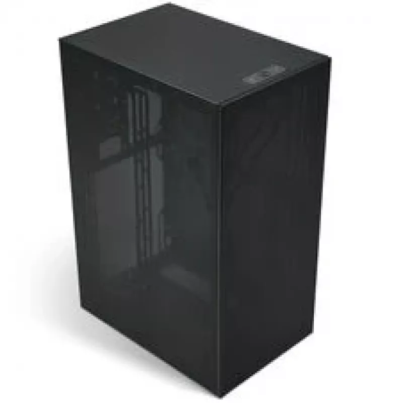 SSUPD Meshroom S V2 Mini-PC-Gehäuse, ATX, Mesh, Schwarz