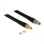 Koaxialkabel DeLOCK 10m SMA/SMA CFD400 LLC400 Schwarz