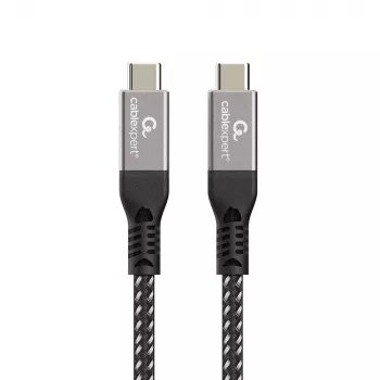 USB-C auf USB-C Kabel GEMBIRD CCBP-USB4-CMCM240 1,5 m, USB4 Gen 3x2, 40 Gbit/s, 240 W, schwarz