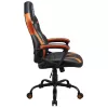 PC-Gaming-Stuhl Subsonic SA5573-D4 gepolsterte Sitzfläche Schwarz Orange