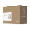 PC-Gehäuse DeepCool CH170 PLUS WH Midi Tower — weiß, gehärtetes Glas, unterstützt Micro ATX/Mini-ITX, GPU bis 34,2 cm, CPU-Kühler-Höhe 164 mm