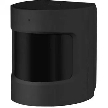 Bewegungsmelder Hombli HBSM-0100 — PIR-Funk-Wandsensor, 8 m Erfassung, batteriebetrieben, schwarz