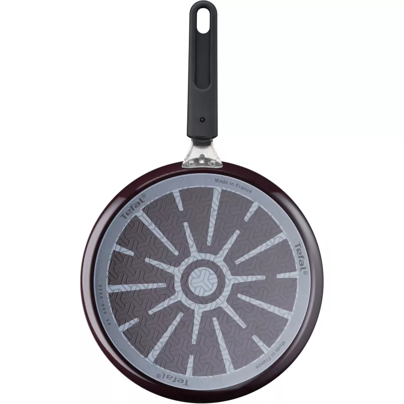 Crepepfanne Tefal Resist Intense D52210 Rund 25 cm Schwarz Rot