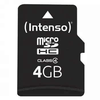 Speicherkarte Intenso 4 GB MicroSDHC Class 4 3403450