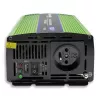 Auto-Wechselrichter Qoltec Monolith 1200 W Grün 12 V