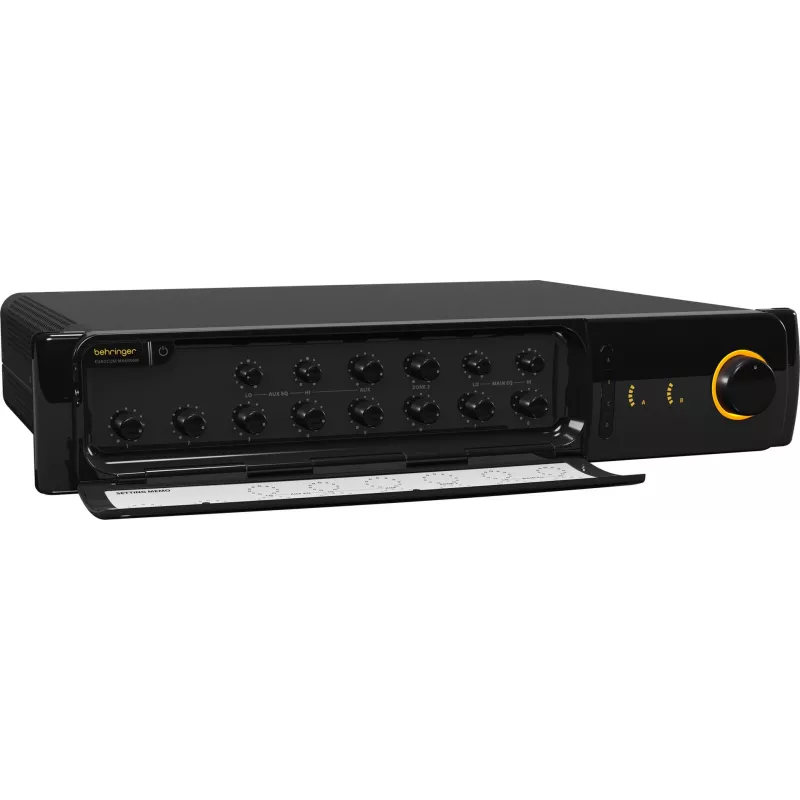 Behringer MA6000M Audioverstärker Performance/Bühne Schwarz