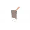Campingstuhl Outwell Blackpool Toffee Tint – 2-Bein, 120 kg Belastbarkeit, 3,3 kg, 56 cm breit, braun
