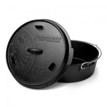 Dutch Oven Petromax ft6-t 5,5 L Schwarz Gusseisen